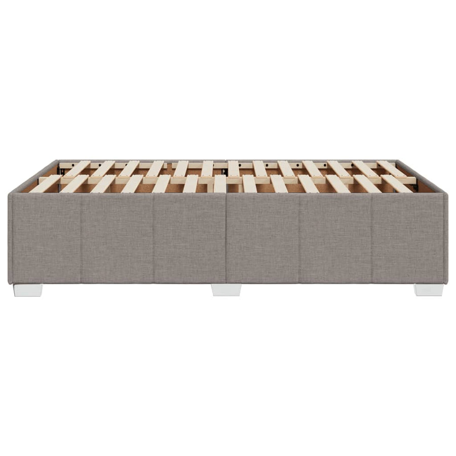 Bedframe stof taupe 120x190 cm