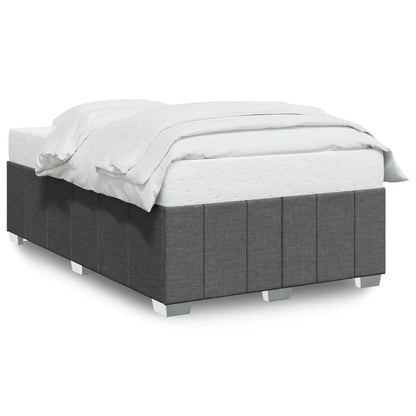 Bedframe zonder matras 120x200 cm stof donkergrijs