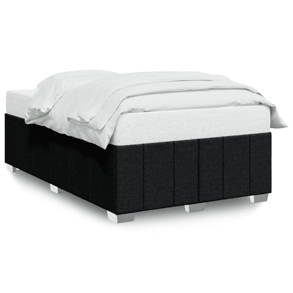 Bedframe stof zwart 120x200 cm