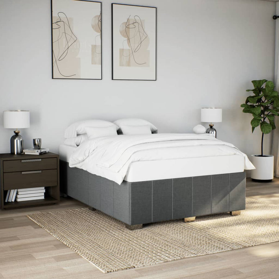 Bedframe Zonder Matras Stof 140 x 190 cm