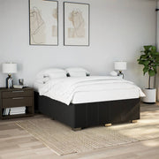 Bedframe stof zwart 160x200 cm