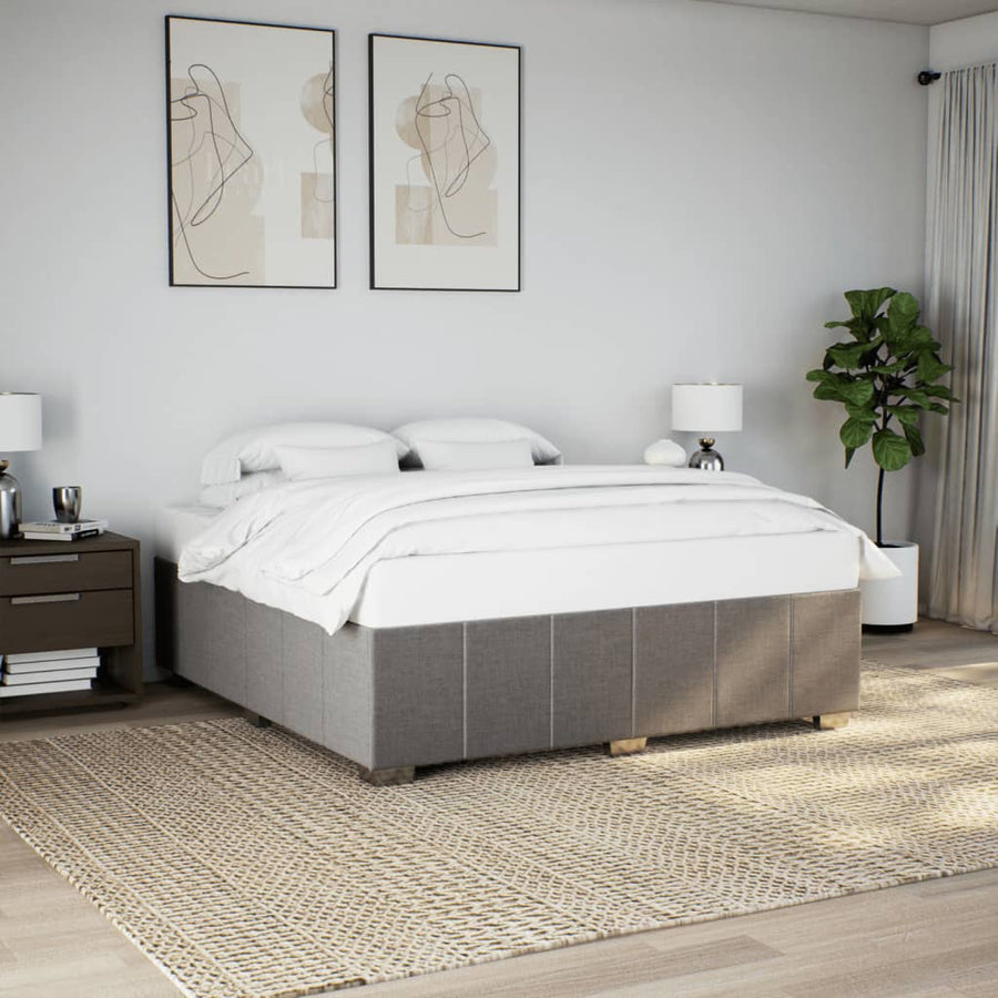 Bedframe Zonder Matras Stof 200 x 200 cm