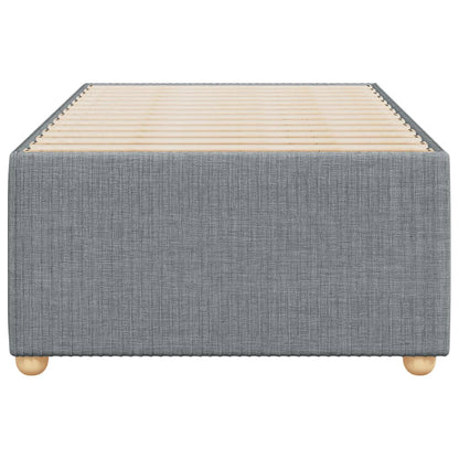 Bedframe stof lichtgrijs 90x190 cm