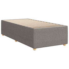Bedframe stof taupe 90x190 cm