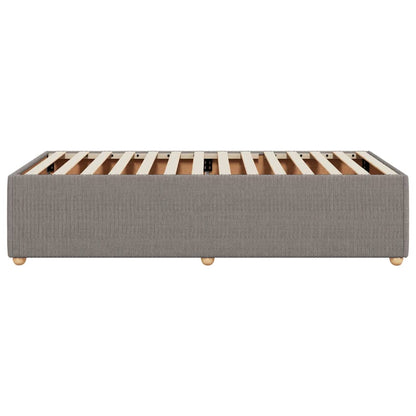 Bedframe stof taupe 90x190 cm
