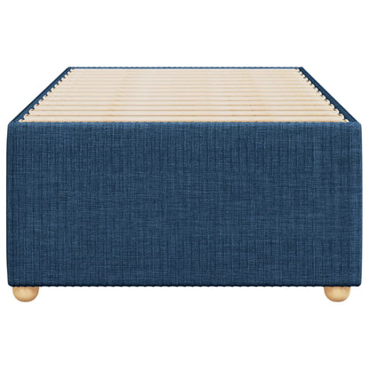 Bedframe stof blauw 90x190 cm