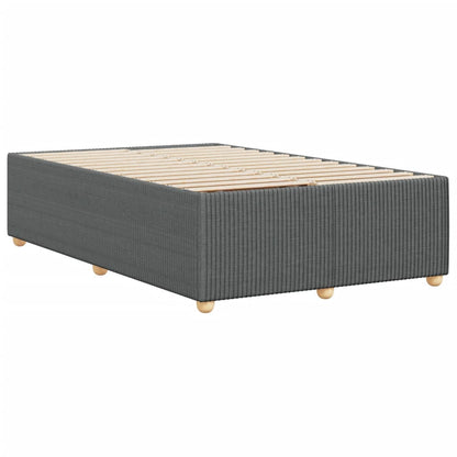 Bedframe stof donkergrijs 120x190 cm