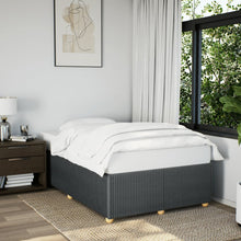 Bedframe stof donkergrijs 120x190 cm