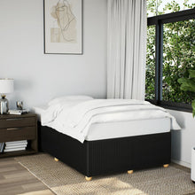 Bedframe stof zwart 120x190 cm