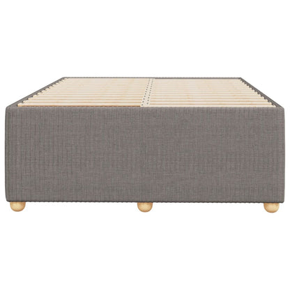 Bedframe stof taupe 120x190 cm