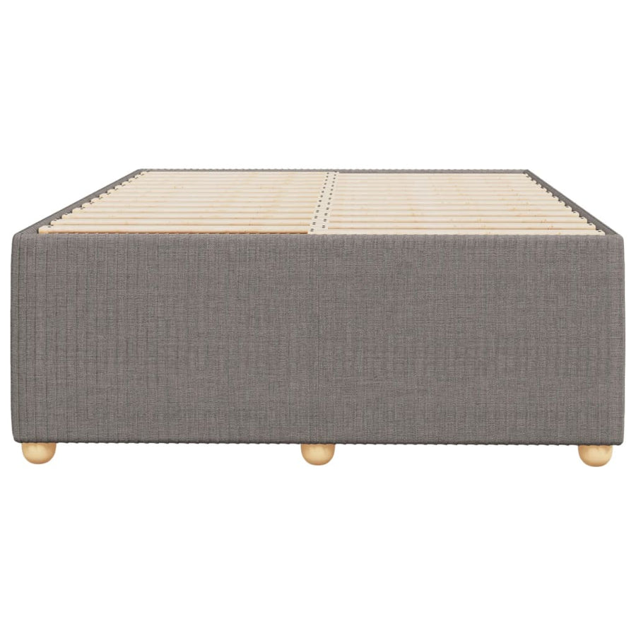 Bedframe stof taupe 120x190 cm
