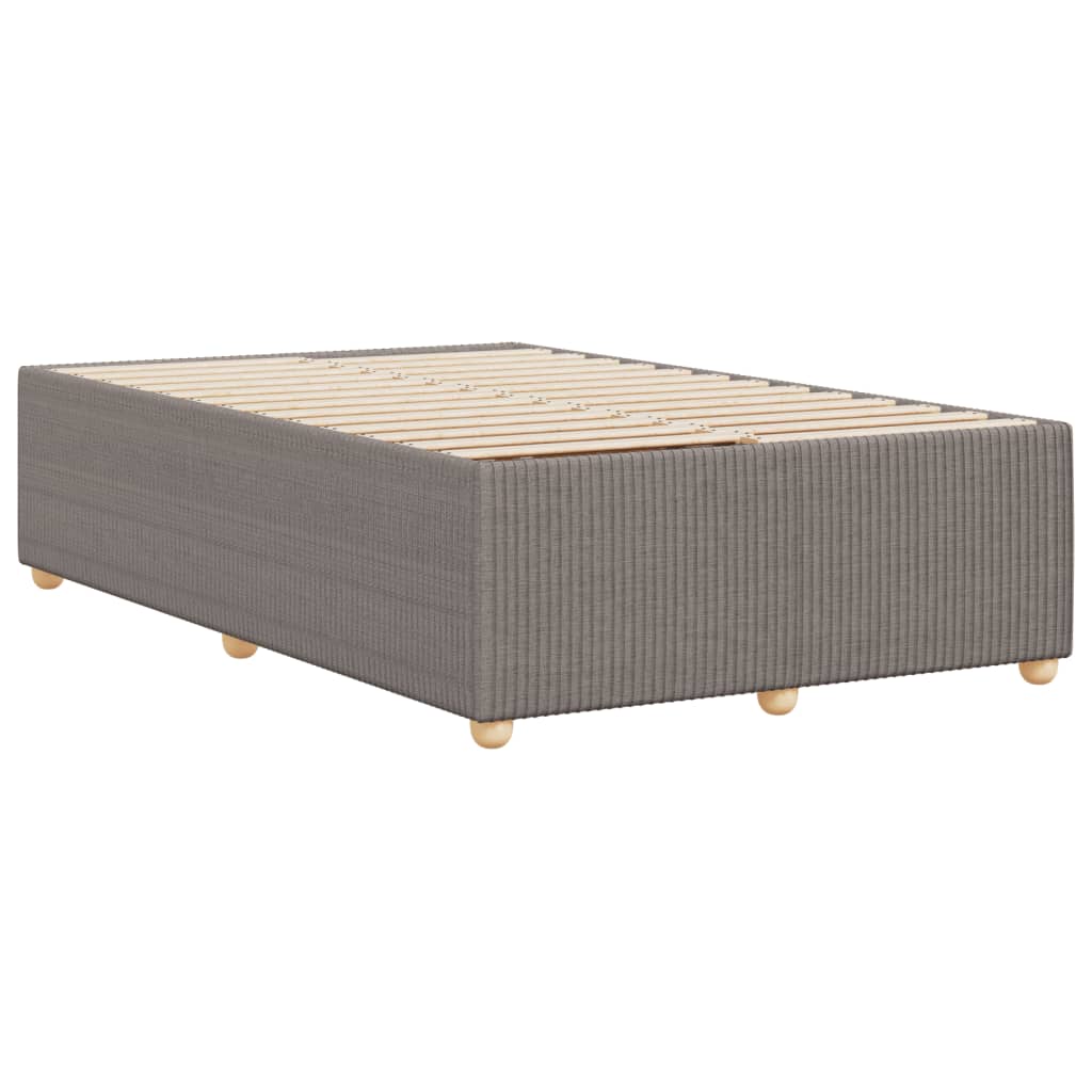 Bedframe stof taupe 120x190 cm