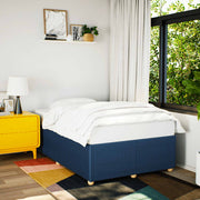 Bedframe 120x190 cm stof blauw