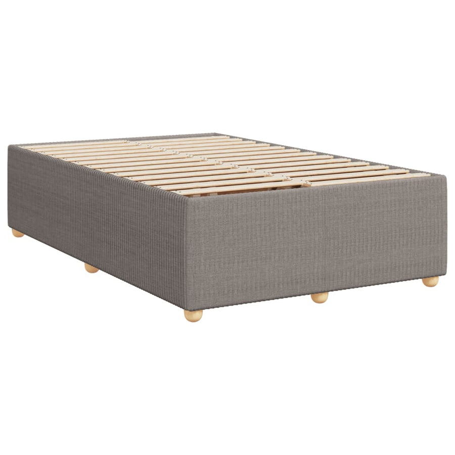 Bedframe stof taupe 120x200 cm