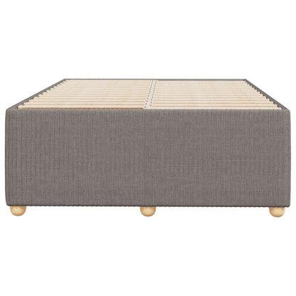 Bedframe stof taupe 120x200 cm