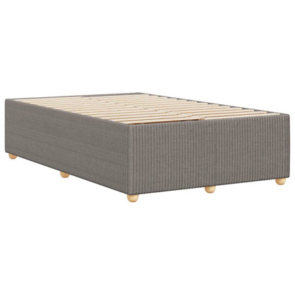 Bedframe stof taupe 120x200 cm