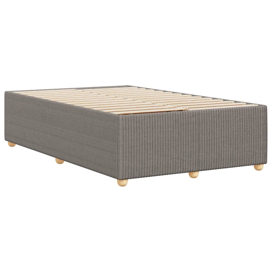 Bedframe stof taupe 120x200 cm