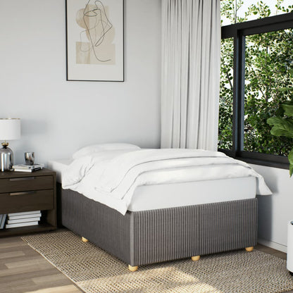 Bedframe stof taupe 120x200 cm