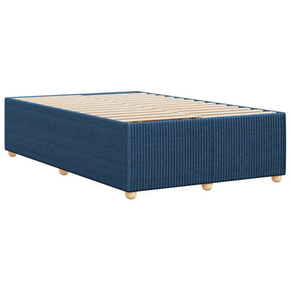 Bedframe stof blauw 120x200 cm