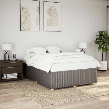 Bedframe zonder matras stof taupe 140x200 cm