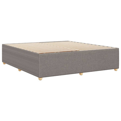 Bedframe zonder matras stof taupe 180x200 cm