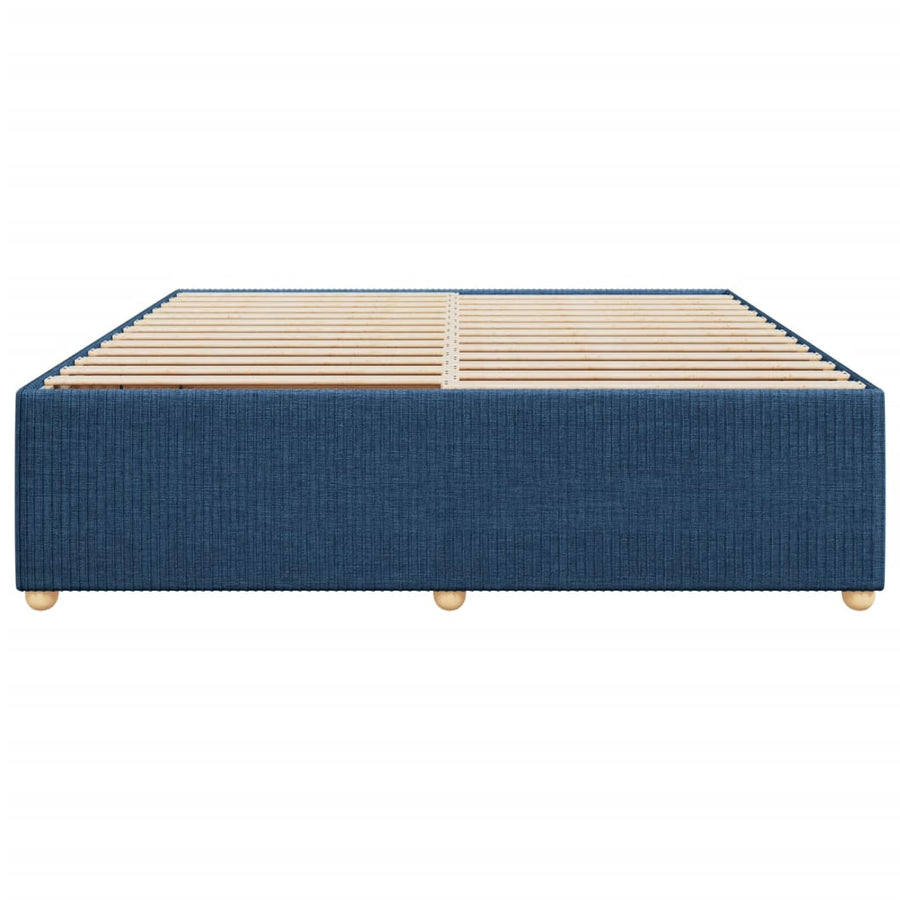 Bedframe zonder matras stof blauw 180x200 cm