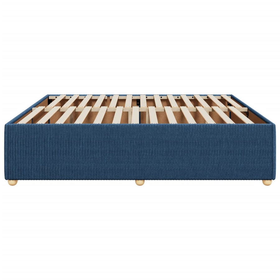 Bedframe zonder matras stof blauw 180x200 cm