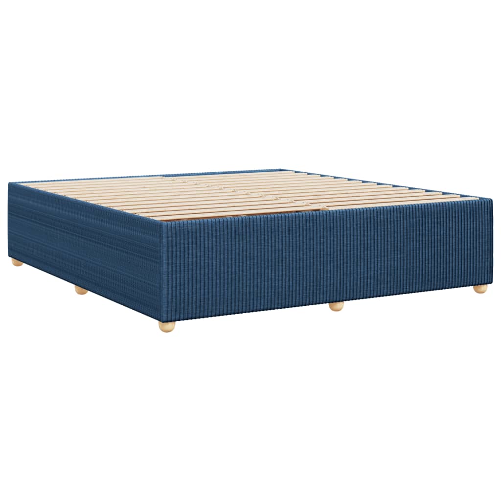 Bedframe zonder matras stof blauw 180x200 cm