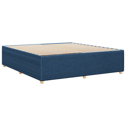 Bedframe zonder matras stof blauw 180x200 cm