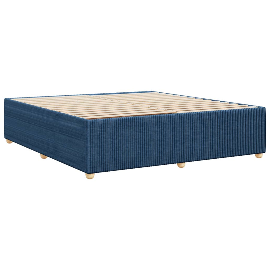 Bedframe zonder matras stof blauw 180x200 cm