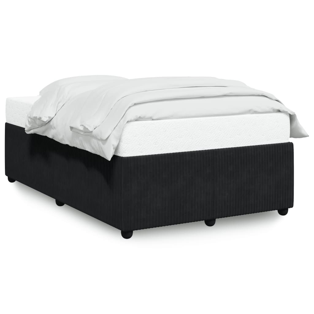 Bedframe fluweel zwart 120x190 cm