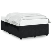 Bedframe 120x190 cm fluweel zwart