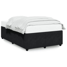 Bedframe fluweel zwart 120x190 cm