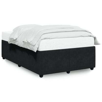 Bedframe fluweel zwart 120x190 cm