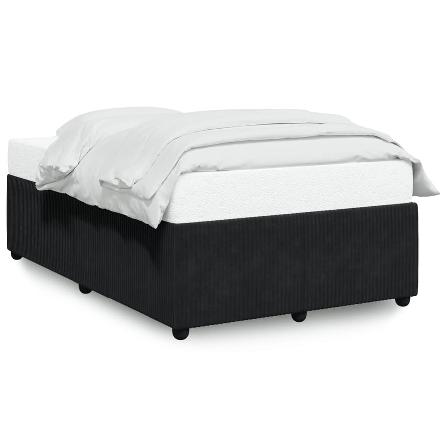 Bedframe fluweel zwart 120x190 cm