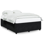 Bedframe 140x190 cm fluweel zwart