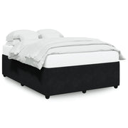 Bedframe 160x200 cm fluweel zwart