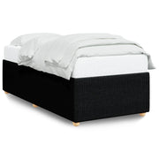 Bedframe stof zwart 90x190 cm