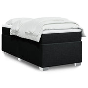 Boxspring met matras 80x200 cm zwart