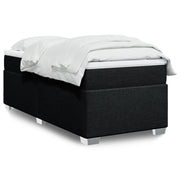 Boxspring met matras 90x200 cm zwart