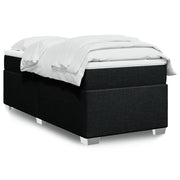 Boxspring met matras 100x200 cm zwart