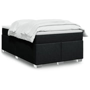 Boxspring met matras 120x190 cm zwart