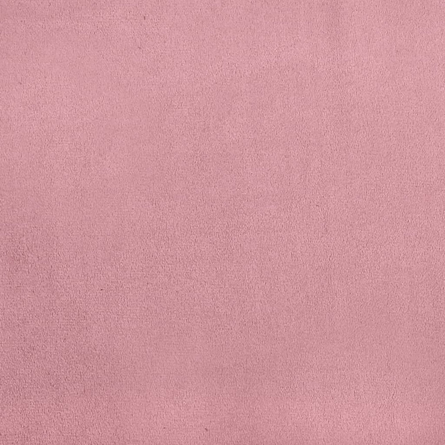 Boxspring met matras fluweel roze 90x190 cm