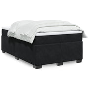 Boxspring met matras 120x190 cm zwart