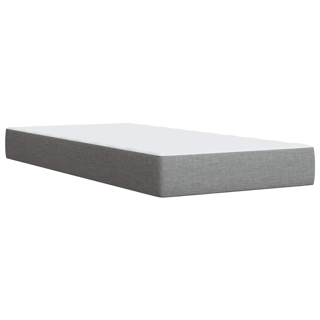 Boxspring Met Matras Stof 100 x 200 cm