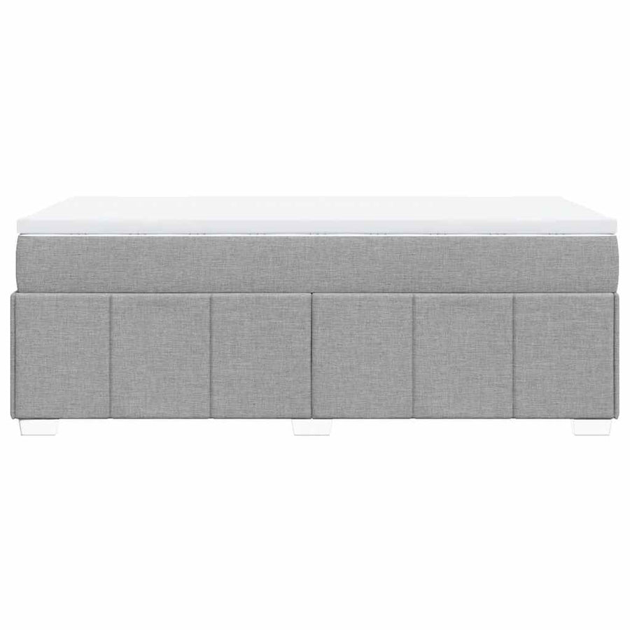 Boxspring Met Matras Stof 100 x 200 cm