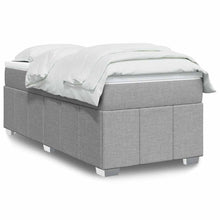 Boxspring Met Matras Stof 100 x 200 cm