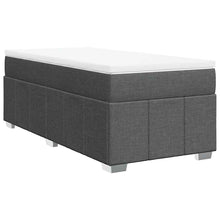 Boxspring Met Matras Stof 100 x 200 cm