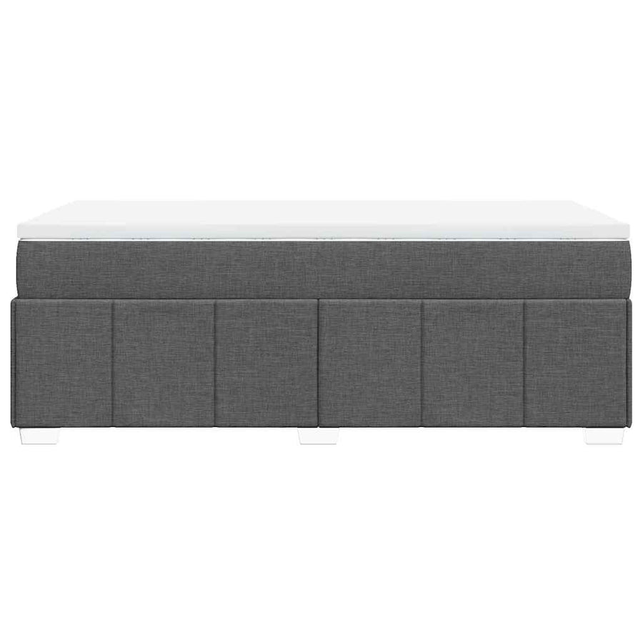 Boxspring Met Matras Stof 100 x 200 cm