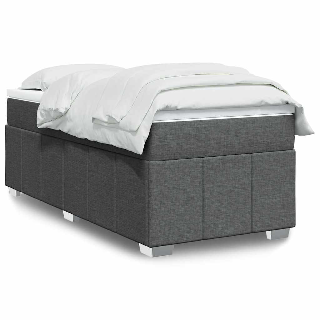 Boxspring Met Matras Stof 100 x 200 cm